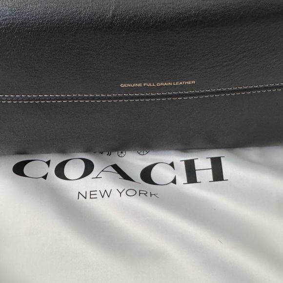 Coach Black Leather Haversack - Picture 14 of 14